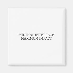 The Logic Anchors   Minimale technische Schnittste Magnet