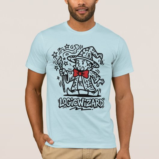 The LogicWizard | Street Art Fusion Tee (Vorderseite)