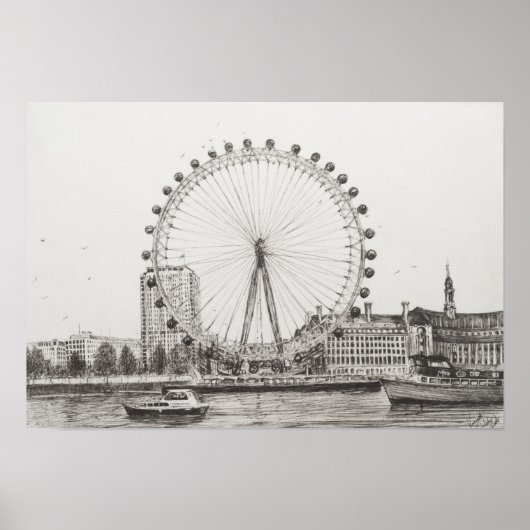 The London Eye 30/10/2006 Poster (Vorne)