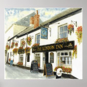 'The London Inn (Padstow)' Poster (Vorne)