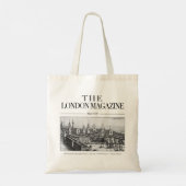 The London Magazine Bag, Historische Stadt London Tragetasche (Rückseite)