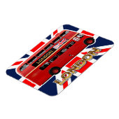 The London Red Bus Magnet (Linke Seite)
