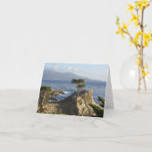 The Lone Cypress Karte (Gelbe Blume)