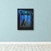 The Lone Knight: A Journey Through the Mist Leinwanddruck (Insitu (Holzboden))