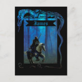 The Lone Knight: A Journey Through the Mist Postkarte (Vorderseite)