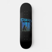 The Lone Knight: A Journey Through the Mist Skateboard (Vorderseite)