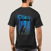 The Lone Knight: A Journey Through the Mist T-Shirt (Rückseite)