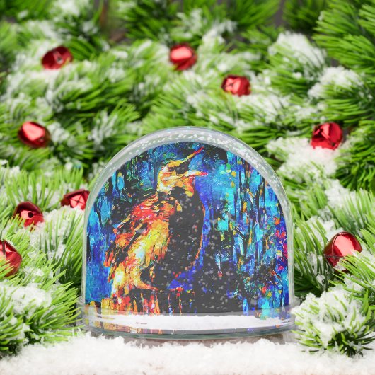 The Lonely Bird 2 Schneekugeln (Weihnachten)