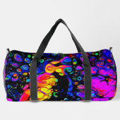 The Lonely Bird 4: Liquid Art Style Duffle Bag (Rückseite)