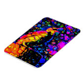 The Lonely Bird 4: Liquid Art Style Magnet (Linke Seite)