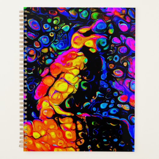 The Lonely Bird 4: Liquid Art Style Planer (Vorderseite)