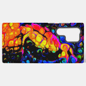 The Lonely Bird 4: Liquid Art Style Samsung Galaxy Hülle (Rückseite (Horizontal))