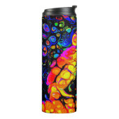 The Lonely Bird 4: Liquid Art Style Thermosbecher (Nach links gedreht)