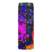 The Lonely Bird 4: Liquid Art Style Thermosbecher (Rückseite)