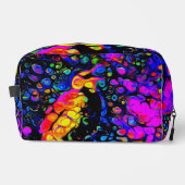 The Lonely Bird 4: Liquid Art Style Waschbeutel (Vorderseite)