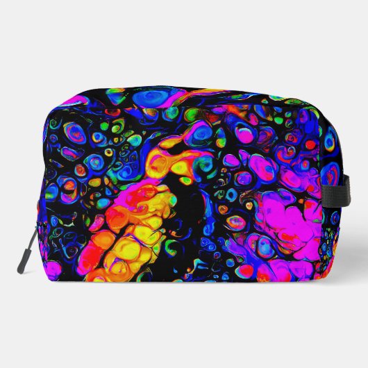 The Lonely Bird 4: Liquid Art Style Waschbeutel (Rückseite)