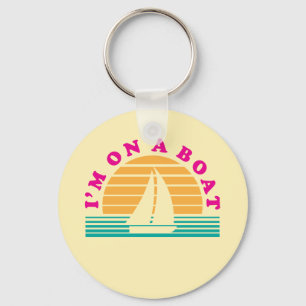 The Lonely Island On A Boat Schlüsselanhänger