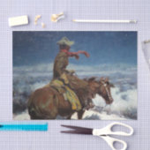 "The Lonely Vigil" von W. Herbert Dunton Seidenpapier (Handwerk)