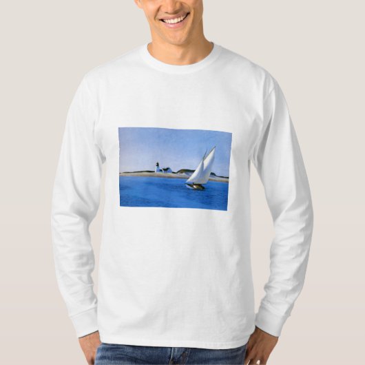 The Long Leg - Edward Hopper T-Shirt (Vorderseite)