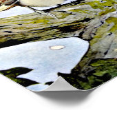 The Long-Tailed Tit, Edward Julius Detmold Poster (Ecke)