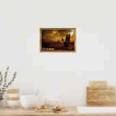 The Long Voyage - Galleons at Sail Poster (Küche)