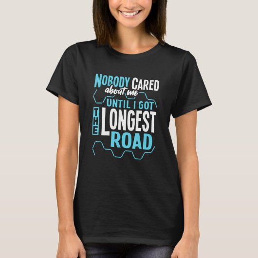 The Longest Road Funny Board Game Settlers Sheep S T-Shirt (Vorderseite)