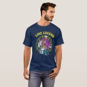 The Loo Legend Skeleton on Toilet Graphic T-Shirt (Vorne ganz)