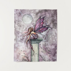 The Lookout Fairy Art von Molly Harrison Wandteppich