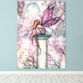 The Lookout Fairy Fantasy Art von Molly Harrison Leinwanddruck (Insitu (Holzboden))