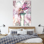 The Lookout Fairy Fantasy Art von Molly Harrison Leinwanddruck (Insitu (Schlafzimmer))