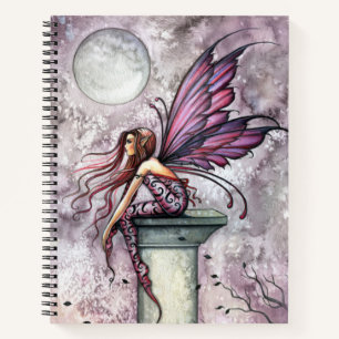 The Lookout Fairy Fantasy Art von Molly Harrison Notizblock