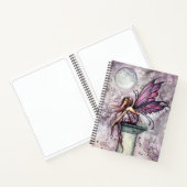 The Lookout Fairy Fantasy Art von Molly Harrison Notizblock (Innenseite)