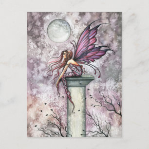 The Lookout Fairy Postcard von Molly Harrison Postkarte