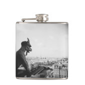 The Lookout - Gargoyles von Notre Dame de Paris Flachmann (Vorderseite)