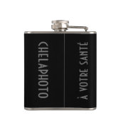 The Lookout - Gargoyles von Notre Dame de Paris Flachmann (Rückseite)