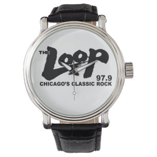 The Loop 97,9 FM Chicagos Classic Rock Armbanduhr