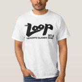 The Loop 97,9 FM Chicagos Classic Rock T-Shirt (Vorderseite)
