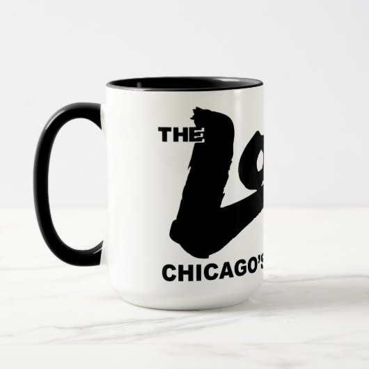 The Loop 97,9 FM Chicagos Classic Rock v1 Tasse (Links)