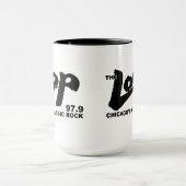 The Loop 97,9 FM Chicagos Classic Rock v2 Tasse (Zentrum)