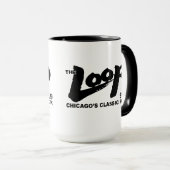 The Loop 97,9 FM Chicagos Classic Rock v2 Tasse (VorderseiteRechts)
