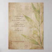 The Lord bless you and keep you, Numbers 6:24-26 Poster (Vorne)