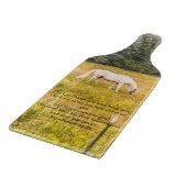 The Lord bless you and keep you; Schneidebrett (Ecke)