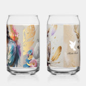 The Lord is my light. (Psalm 27:1) Dosenglas (Rechts)