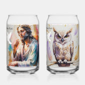 The Lord is my light. (Psalm 27:1) Dosenglas (Rückseite)