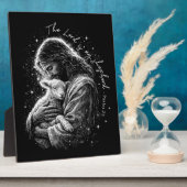 The Lord is my Shepard. Psalm 23. Plaque & easel  Fotoplatte (Seite)