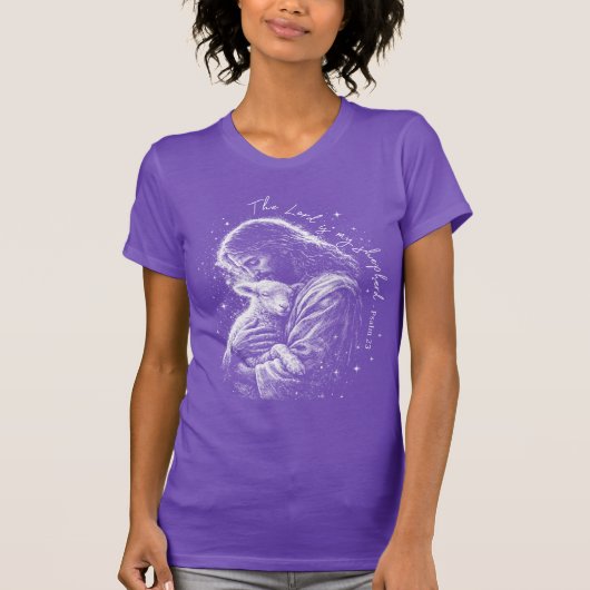 The Lord is my Shepard. Psalm 23. T-Shirt (Vorderseite)