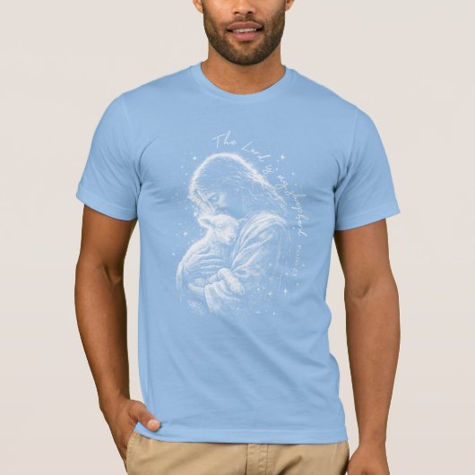 The Lord is my Shepard. Psalm 23. T-Shirt (Vorderseite)
