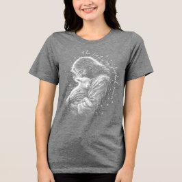 The Lord is my Shepard. Psalm 23. Tri-Blend Shirt