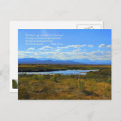 The Lord is my Shepherd Postcard Postkarte (Vorne/Hinten)