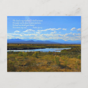 The Lord is my Shepherd Postcard Postkarte